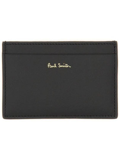 Signature Stripe Card Wallet Black - PAUL SMITH - BALAAN 2