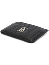 Lola Quilted Card Wallet Black - BURBERRY - BALAAN 4