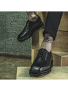 MF 2391 Richmond Cowhide Square Toe Derby Shoes Vanta Black - MIAMIPROJECT - BALAAN 1