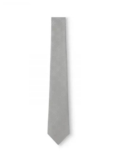 Men's Monogram Damier Tie Grey - LOUIS VUITTON - BALAAN 2