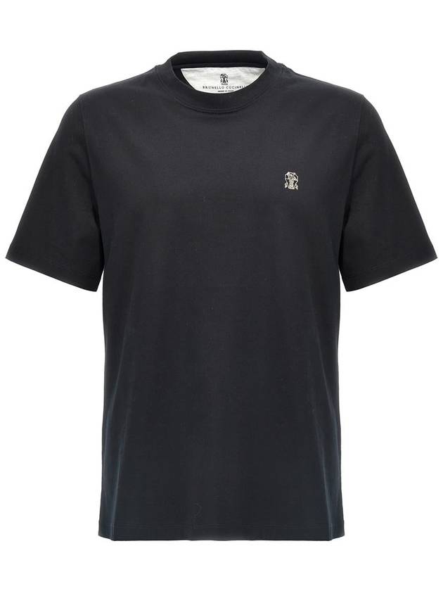 Brunello Cucinelli Logo T-Shirt - BRUNELLO CUCINELLI - BALAAN 1