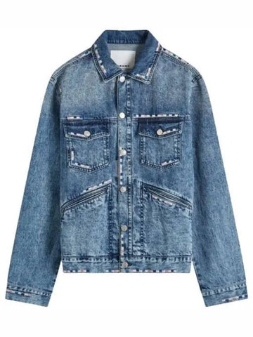 JANGO VE0061HF B3H02H 30BU denim jacket - ISABEL MARANT - BALAAN 1