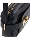 Calfskin Leather Camera Shoulder Bag Black - SALVATORE FERRAGAMO - BALAAN 8