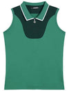 Golf wear women s collar sleeveless t shirt GWJT07878 M376 - J.LINDEBERG - BALAAN 2