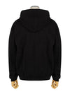 Logo Print Cotton Hoodie Black - PHILIPP PLEIN - BALAAN 4