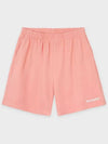 SS22 Logo Cotton Shorts Pink SH493 FL - SPORTY & RICH - BALAAN 3