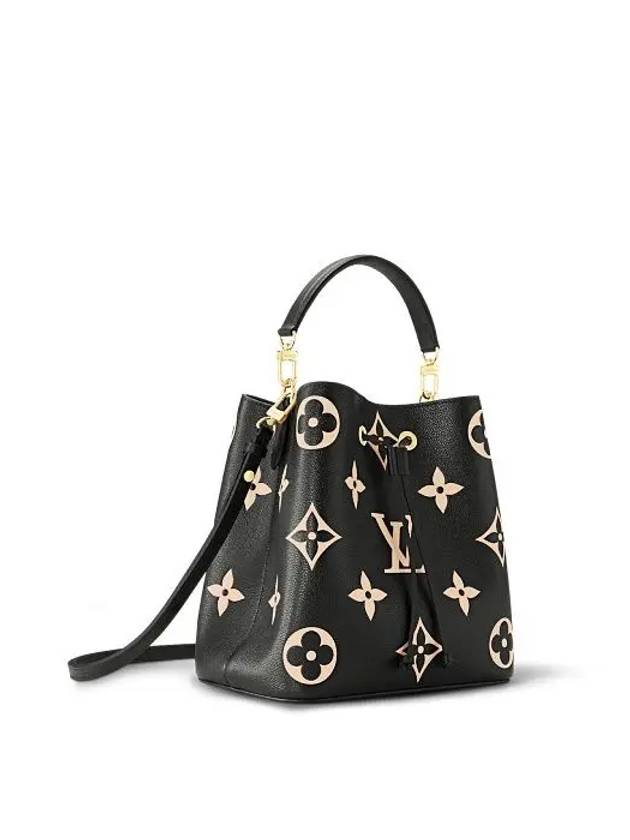 Neonoe MM Bi-Color Monogram Empreinte Bucket Bag Black - LOUIS VUITTON - BALAAN 3