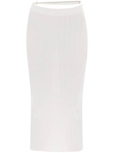 Women's The Pralù Pencil Skirt Off-White - JACQUEMUS - BALAAN 1