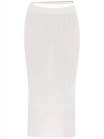 Women's The Pralù Pencil Skirt Off-White - JACQUEMUS - BALAAN 1