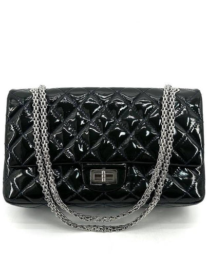 Patent 2 55 maxi large flap shoulder bag - CHANEL - BALAAN 2