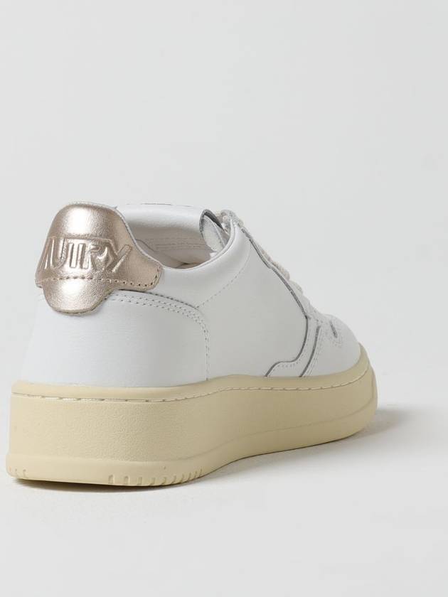 Medalist Goatskin Low Top Sneakers Gold White - AUTRY - BALAAN 4