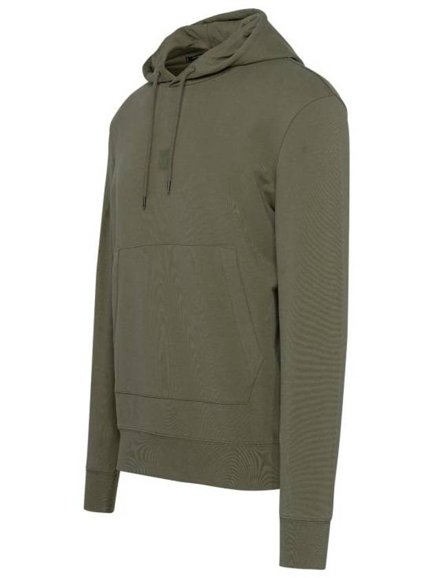 Cotton Blend Metropolis Hoodie Silver Sage - CP COMPANY - BALAAN 3