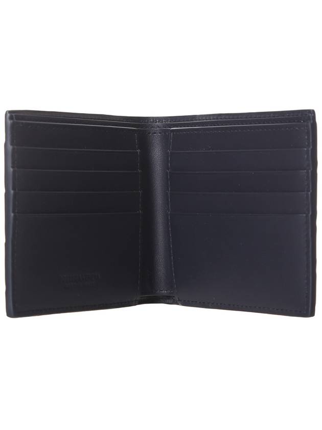 Intrecciato Leather Half Wallet Navy - BOTTEGA VENETA - BALAAN 6