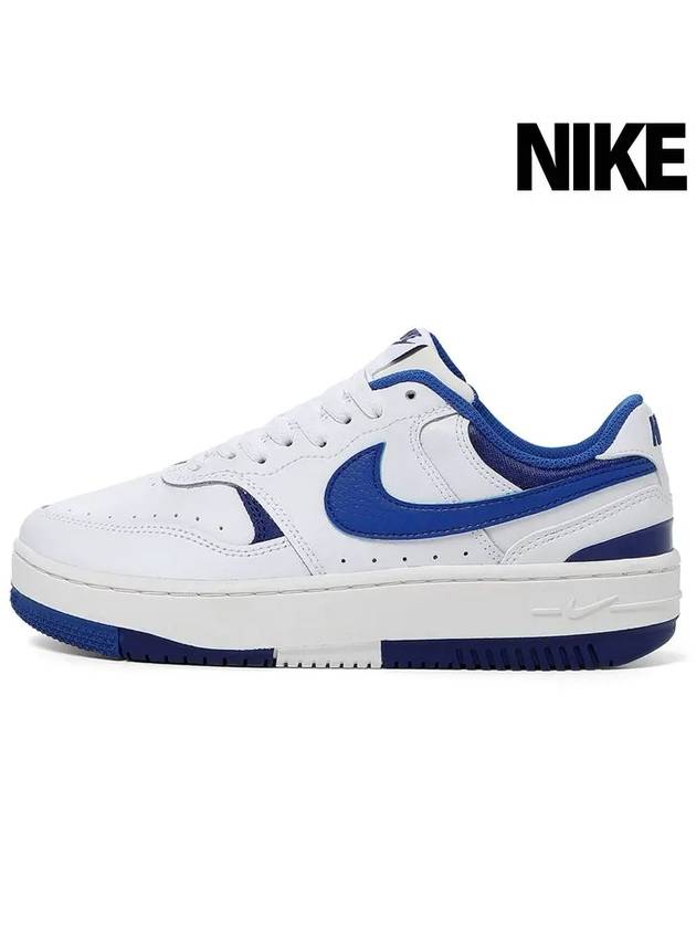 Gamma Force Low Top Sneakers White Royal Blue - NIKE - BALAAN 2