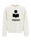 Mikoy Logo Cotton Sweatshirt Ecru - ISABEL MARANT - BALAAN 1