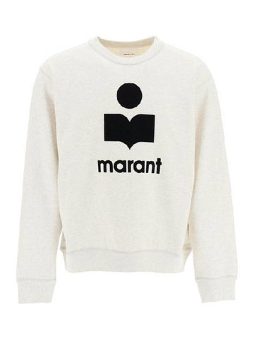 Mikoy Logo Cotton Sweatshirt Ecru - ISABEL MARANT - BALAAN 1