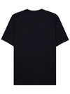 30/1 Jersey Label Style Logo Short Sleeve T-Shirt Black - CP COMPANY - BALAAN 3