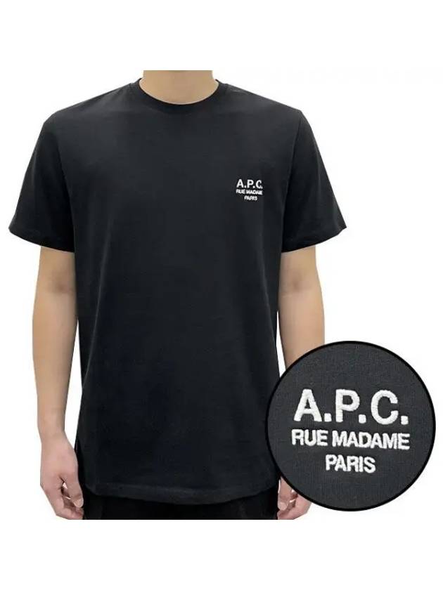 Men s RAYMOND embroidered logo short sleeve t shirt 39189054 1095378 - A.P.C. - BALAAN 1