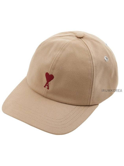 De Coeur Logo Ball Cap Sand - AMI - BALAAN 2