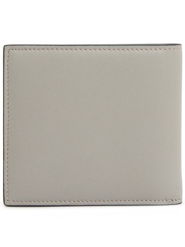 V Logo Signature Half Wallet Grey - VALENTINO - BALAAN 3