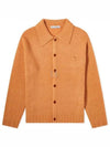 Wool Cardigan Orange - ACNE STUDIOS - BALAAN 2