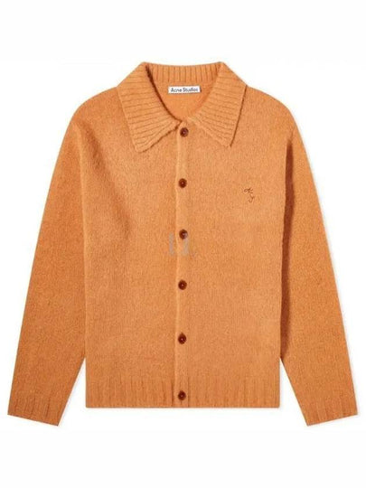 Wool Cardigan Orange - ACNE STUDIOS - BALAAN 2