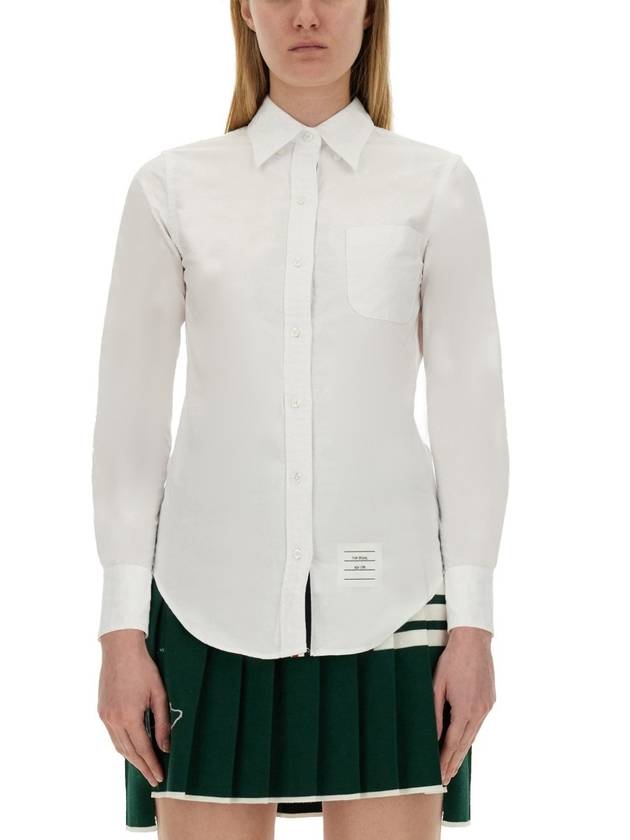 CAMICIA CON LOGO - THOM BROWNE - BALAAN 6