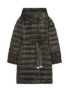 NOVEF Reversible Hooded Padded Jacket Dark Gray 2429496025 098 - MAX MARA - BALAAN 2