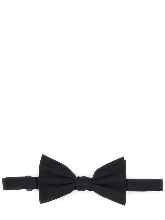 Men s Silk Satin Bow Tie Black - DOLCE&GABBANA - BALAAN 2