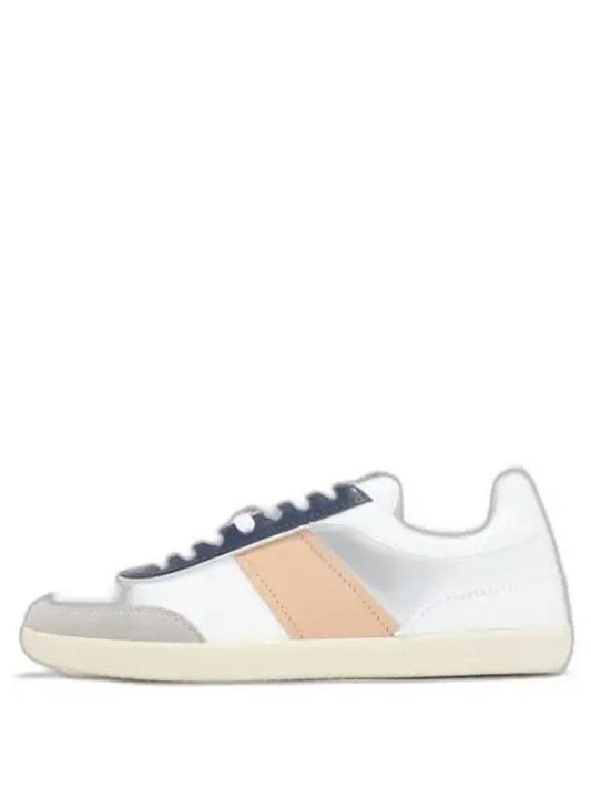 XXW68C0DP30OV6 TREW suede logo panel sneakers - TOD'S - BALAAN.