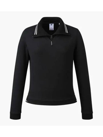 GOLF Women s Knit Collar Layered T Shirt DP32WFTL97 - DESCENTE - BALAAN 1