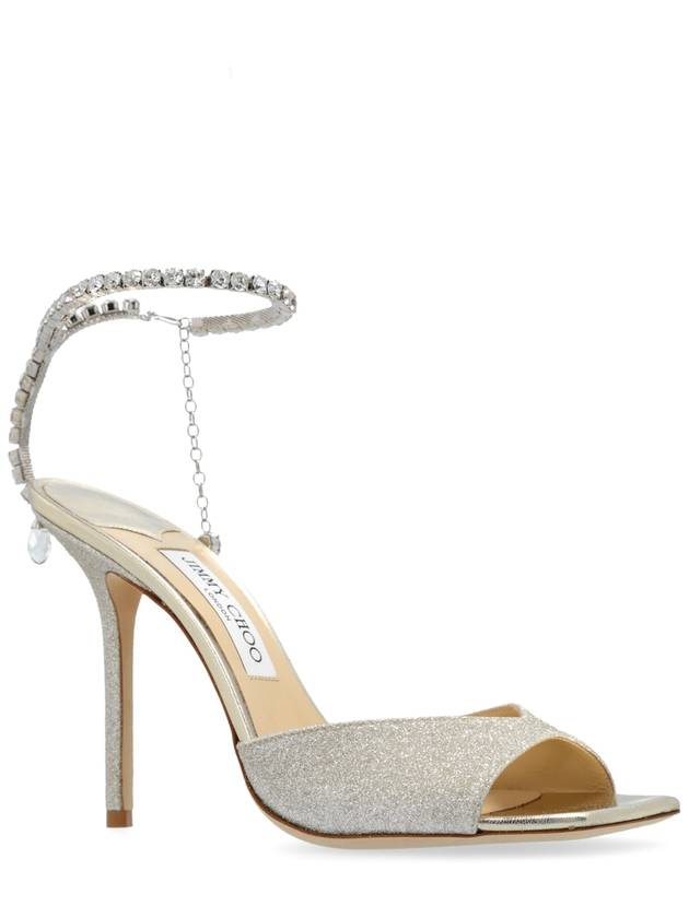 Jimmy Choo High-heeled Sandals 'Saeda', Women's, Silver - JIMMY CHOO - BALAAN 4