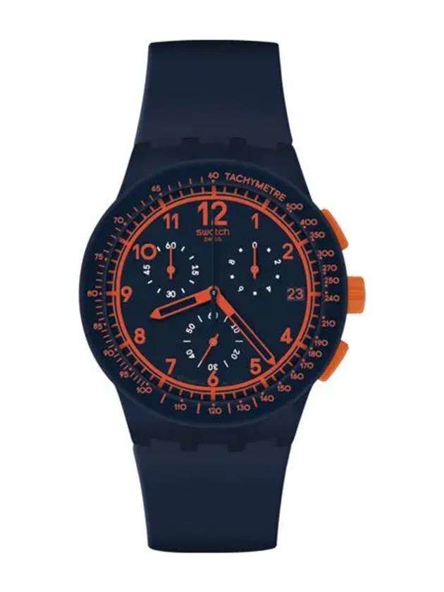 Wristwatch Men s Jelly REBIRTH BLUE SUSN401 - SWATCH - BALAAN 2
