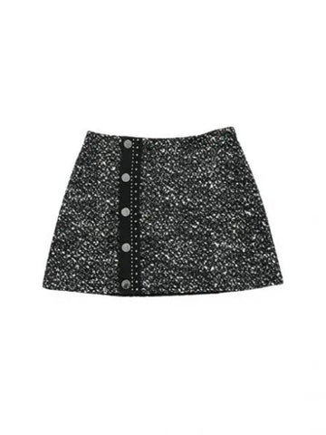 2D00014 596CO F90 Tweed Skirt - MONCLER - BALAAN 1