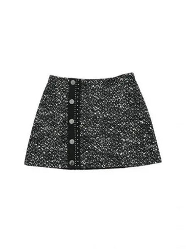 2D00014 596CO F90 Tweed Skirt - MONCLER - BALAAN 1