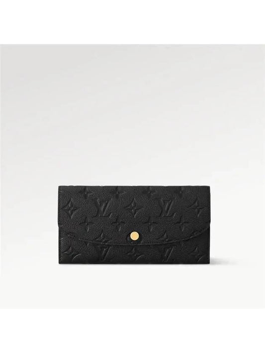 Emilie Wallet Monogram Empreinte Black - LOUIS VUITTON - BALAAN 2