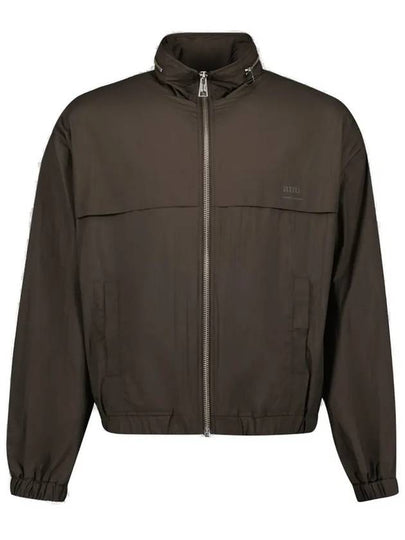 Alexandre Mattiussi Windbreaker Dark Coffee - AMI - BALAAN 2