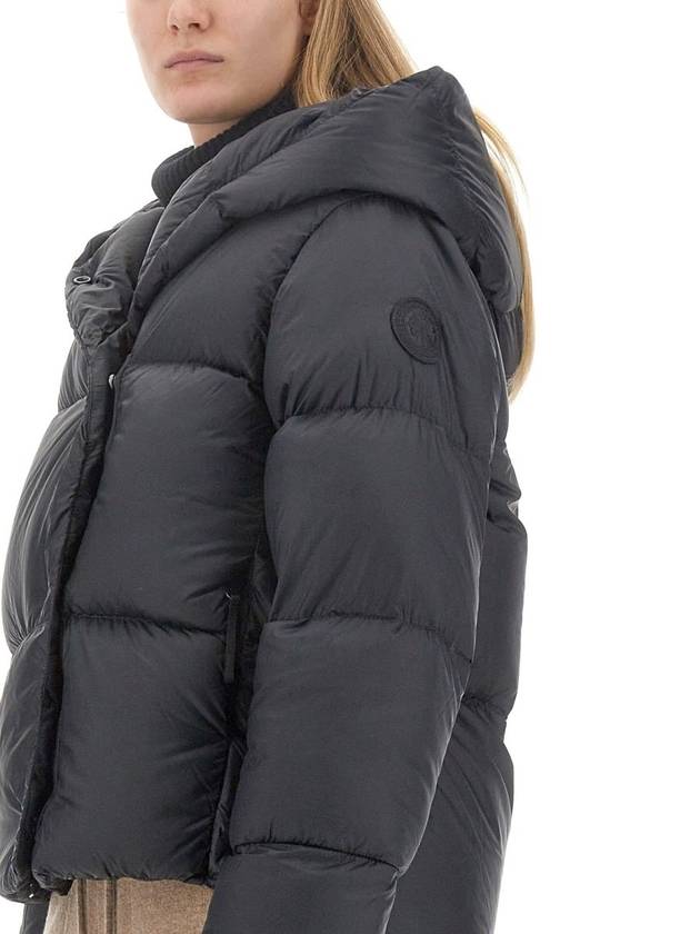 Rhoda Hooded Padding Jacket Black - CANADA GOOSE - BALAAN 5