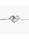 Matrix Heart Bracelet Silver - SWAROVSKI - BALAAN 6