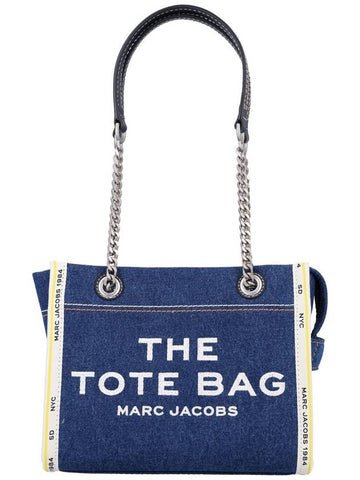 Marc Jacobs The Denim Chain Small Tote Bag - MARC JACOBS - BALAAN 1