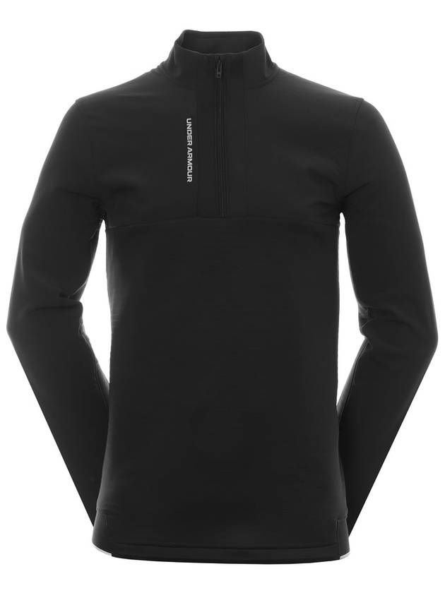 Men's Golf Storm Daytona Half Zip Jacket Black - UNDER ARMOUR - BALAAN 2