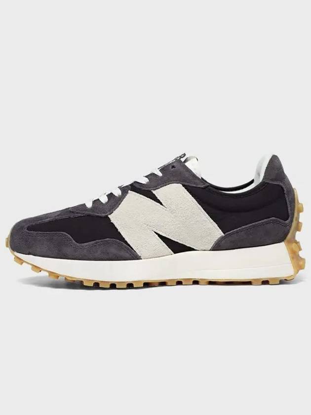 327 Clean Low Top Sneakers Vintage Black NBPDES107B - NEW BALANCE - BALAAN 5