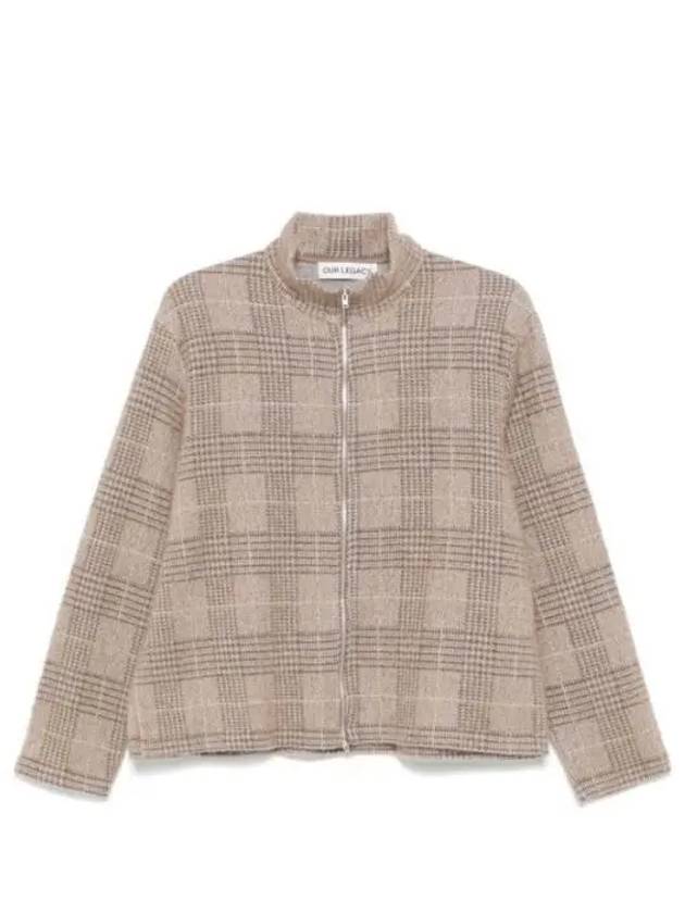 Sweater M4243SB BEIGE HOUND CHECK - OUR LEGACY - BALAAN 2