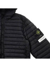 Room Woven Chamber Recycled Nylon Down Padding Hooded Jacket Black - STONE ISLAND - BALAAN 5