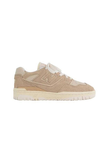 Aim Leon Dore 550 Suede Low Top Sneakers Warm Sand - NEW BALANCE - BALAAN 1