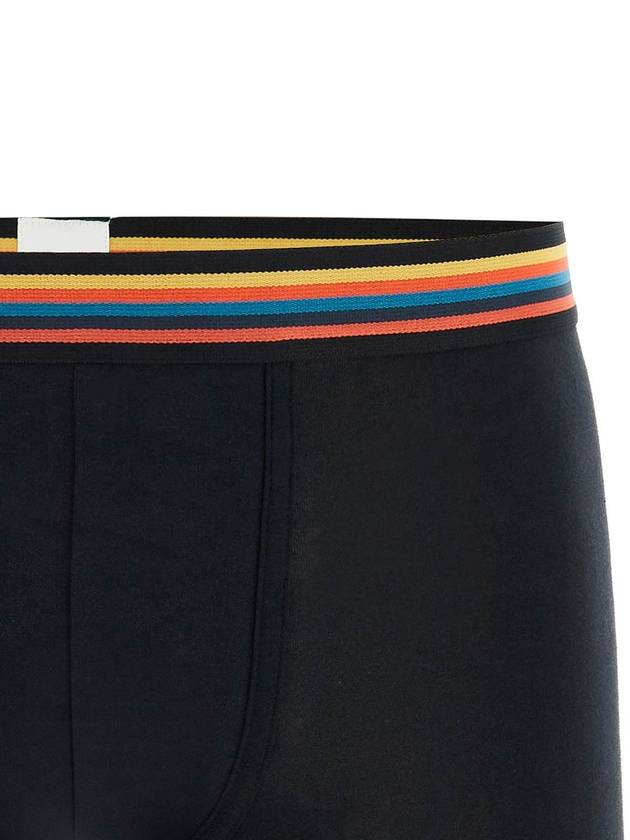 Artist Stripe Organic Cotton Brief 3 Pack Set Black M1A 915 M3PK2679 - PAUL SMITH - BALAAN 4