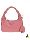 Soft Padded Nappa Leather Mini Bag Pink - PRADA - BALAAN 2