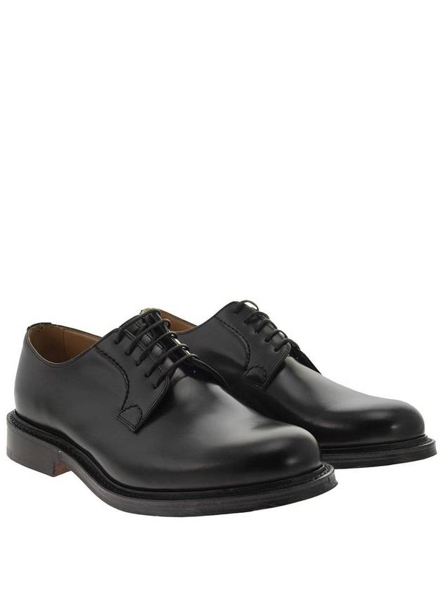 Shannon Leather Lace Up Derby Black - CHURCH'S - BALAAN 5