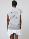 Typographic Sleeveless Melange Grey - ATHPLATFORM - BALAAN 9