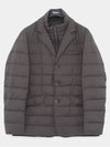 La Giacca Blazer Down Padding Grey - HERNO - BALAAN 4